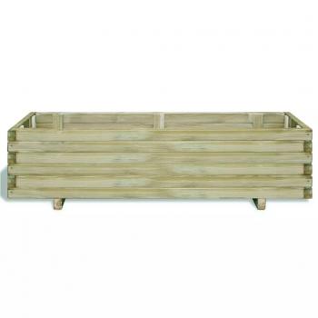 Hochbeet 120x40x30 cm Holz Rechteckig