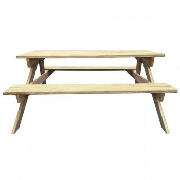 Picknicktisch 150x135x71,5 cm Holz