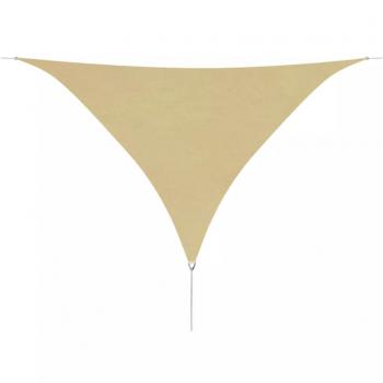 ARDEBO.de - Sonnensegel Oxford-Gewebe Dreieckig 3,6x3,6x3,6 m Beige 