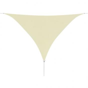 Sonnensegel Oxford-Gewebe Dreieckig 3,6x3,6x3,6 m Creme 