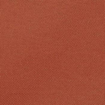 Sonnensegel Oxford-Gewebe Quadratisch 3,6x3,6 m Terracotta 