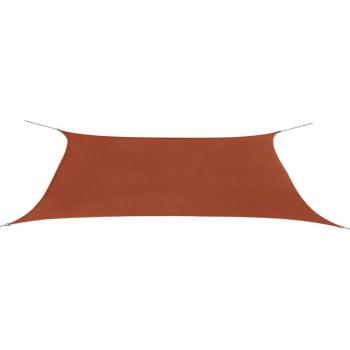 Sonnensegel Oxford-Gewebe Rechteckig 4x6 m Terracotta 