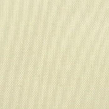 Balkonsichtschutz Oxfordgewebe 75x600 cm Creme