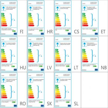 LED-Außenwandleuchten 2 Stk. Quadratisch Auf-/Abwärts