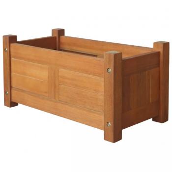 ARDEBO.de - Garten-Hochbeet Akazienholz 50x25x25 cm