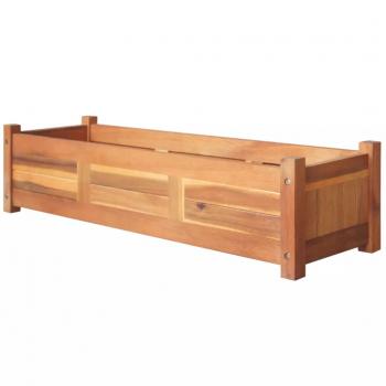 ARDEBO.de - Garten-Hochbeet Akazienholz 100x30x25 cm