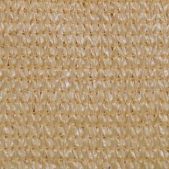 Sonnensegel HDPE Quadratisch 2 x 2 m Beige