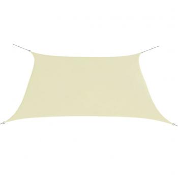 ARDEBO.de - Sonnensegel Oxford-Gewebe Quadratisch 2x2 m Creme