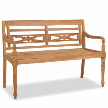 ARDEBO.de - Batavia-Sitzbank 120 cm Teak