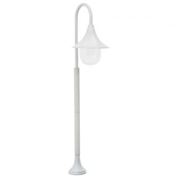 ARDEBO.de - Garten-Pollerleuchte E27 120 cm Aluminium Weiß