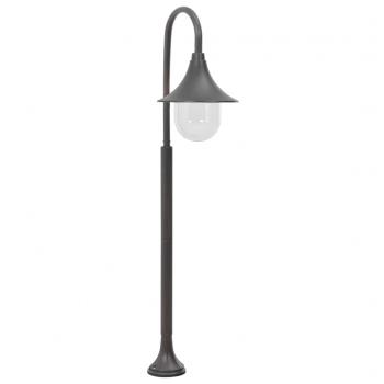 ARDEBO.de - Garten-Pollerleuchte E27 120 cm Aluminium Bronzefarben