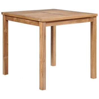 ARDEBO.de - Gartentisch 80x80x77 cm Massivholz Teak