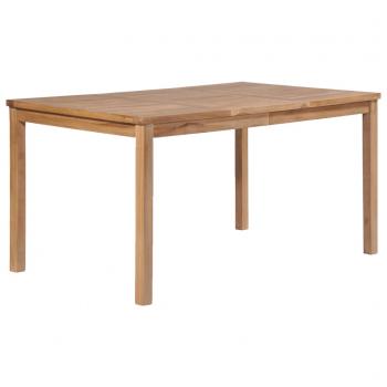 ARDEBO.de - Gartentisch 150x90x77 cm Massivholz Teak