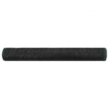 Tennisblende HDPE 1,2x25 m Schwarz