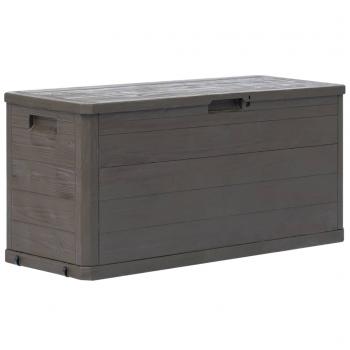 ARDEBO.de - Garten-Aufbewahrungsbox 280 L Braun