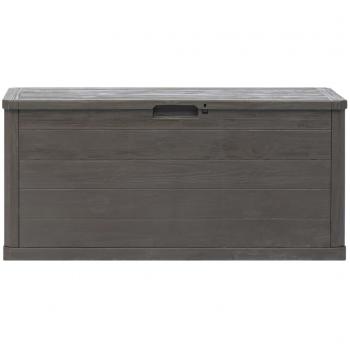 Garten-Aufbewahrungsbox 280 L Braun