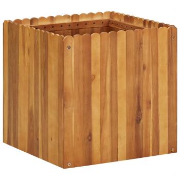 ARDEBO.de - Garten-Hochbeet 50 x 50 x 50 cm Massivholz Akazie