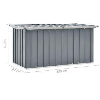 Gartenbox Grau 129x67x65 cm