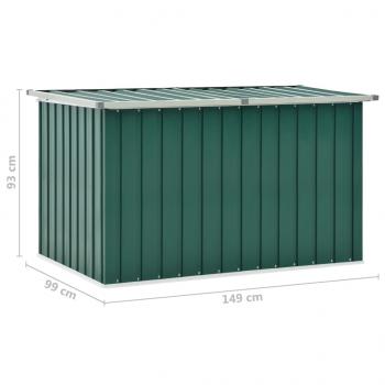 Gartenbox Grün 149x99x93 cm