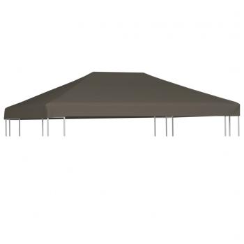 ARDEBO.de - Pavillondach 310 g / m² 3x4 m Taupe 