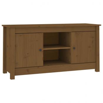 TV-Schrank Honigbraun 103x36,5x52 cm Massivholz Kiefer