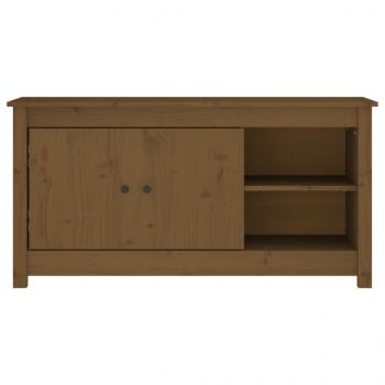 TV-Schrank Honigbraun 103x36,5x52 cm Massivholz Kiefer