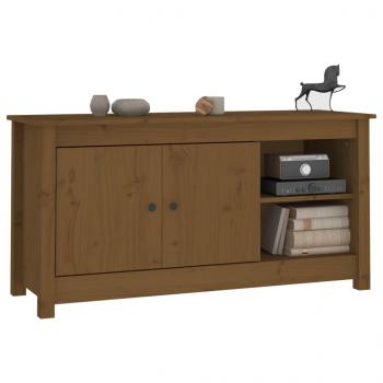 TV-Schrank Honigbraun 103x36,5x52 cm Massivholz Kiefer