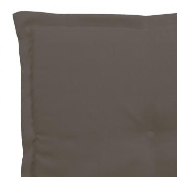 Gartenstuhl-Kissen 4 Stk. Anthrazit 40x40x3 cm Oxford-Gewebe