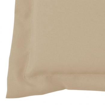 Gartenbank-Auflage Beige 150x50x3 cm Oxford-Gewebe