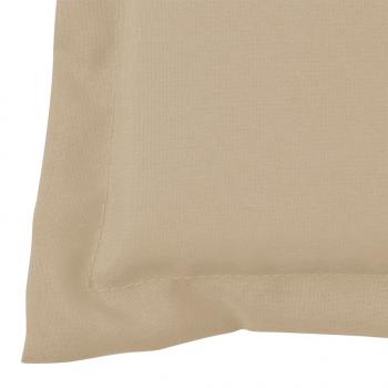 Gartenbank-Auflage Beige 180x50x3 cm Oxford-Gewebe