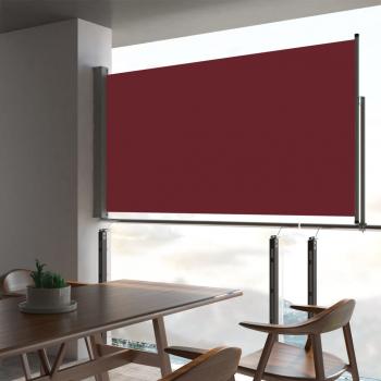 ARDEBO.de - Ausziehbare Seitenmarkise 160x300 cm Rot