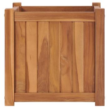 Hochbeet 40x40x40 cm Massivholz Teak