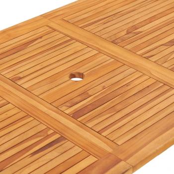 Gartentisch Klappbar 160×80×75 cm Massivholz Teak