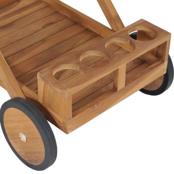 Teewagen Massivholz Teak 