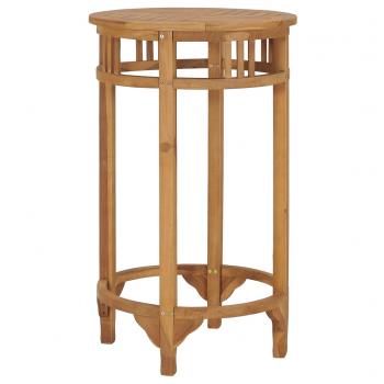 ARDEBO.de - Bartisch Ø 60 cm Massivholz Teak