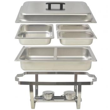 Chafing Dish Set 2-tlg. Edelstahl