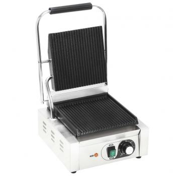 Gerillter Panini-Grill Edelstahl 1800 W 31x30,5x20 cm