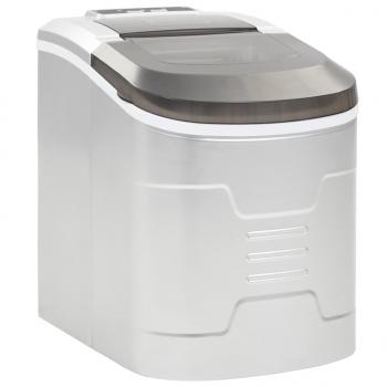 ARDEBO.de - Eiswürfelbereiter Silbern 2,4 L 15 kg / 24 h