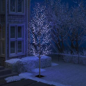 ARDEBO.de - Weihnachtsbaum 1200 LEDs Blaues Licht Kirschblüten 400 cm