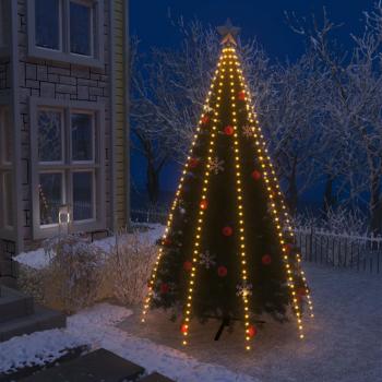 ARDEBO.de - Weihnachtsbaum-Lichternetz mit 400 LEDs 400 cm