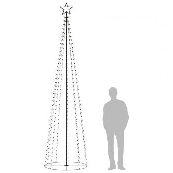 Weihnachtsbaum in Kegelform 400 LEDs Warmweiß 100x360 cm