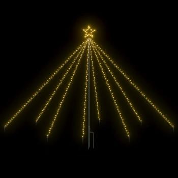 LED-Lichterkette Weihnachtsbaum Indoor Outdoor 400 LEDs 2,5 m