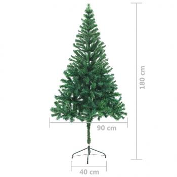 Künstlicher Weihnachtsbaum mit Ständer 180 cm 564 Zweige 