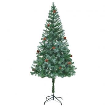 ARDEBO.de - Künstlicher Weihnachtsbaum mit Tannenzapfen 180 cm