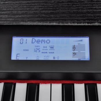 Elektro Klavier Digital E-Piano mit 88 Tasten & Notenablage  