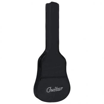 ARDEBO.de - Gitarrentasche für 4/4 Klassikgitarre Schwarz 100x37 cm Stoff