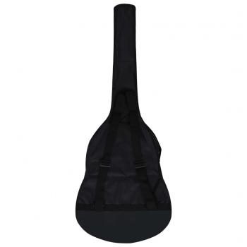 Gitarrentasche für 4/4 Klassikgitarre Schwarz 100x37 cm Stoff