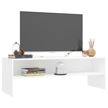 TV-Schrank Weiß 120x40x40 cm Holzwerkstoff