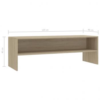 TV-Schrank Sonoma-Eiche 120x40x40 cm Holzwerkstoff