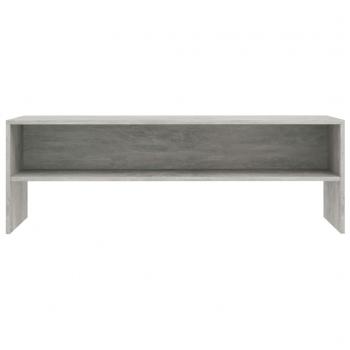 TV-Schrank Betongrau 120x40x40 cm Holzwerkstoff